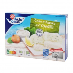 COLIN D'ALASKA A L'OSEILLE-PECHE OCEAN-400G