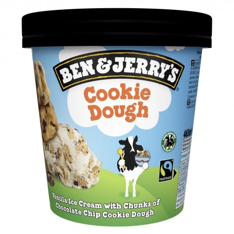 Ben  Jerry's Glace en Pot Cookie Dough 465ml