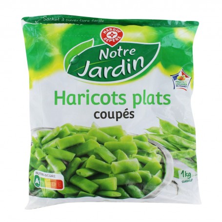 HARICOTS PLATS-NOTRE JARDIN-1KG