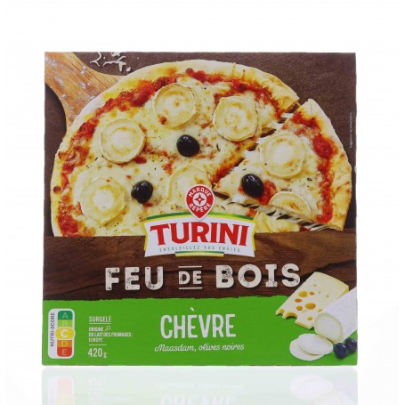 PIZZA CHEVRE AU FEU BOIS-TURINI-420G