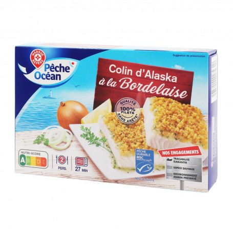 COLIN D'ALASKA BORDELAISE-PECHE OCEAN-400G