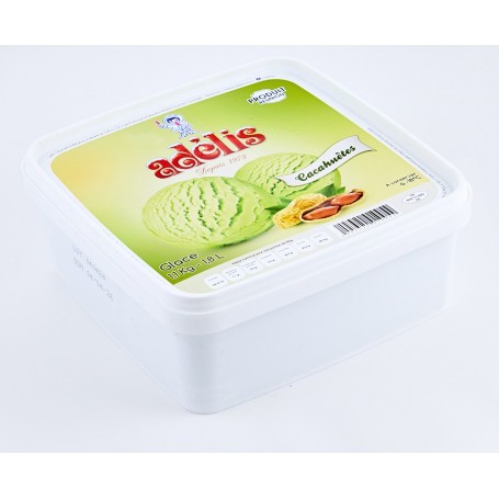 Créme glacée cacahuète-ADELLIS -1,8L