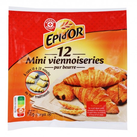 MINI VIENNOISERIES X12-EPI D'OR-372G