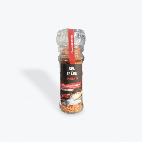 Sel de Saint-Leu aux piments - TALENTS REUNION - 90g
