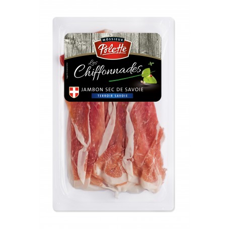 Chiffonnade de jambon sec de savoie - MOSSIEUR POLETTE - 120g