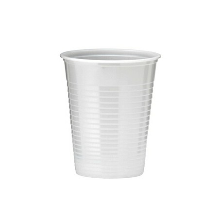 Gobelet plastique blanc 20 cl x50
