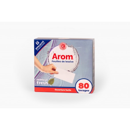 Feuille de lessive - AROM - x80
