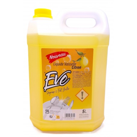 Liquide vaisselle citron - EVE - 5L