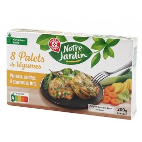 PALETS POIREAU/CAROTTE X8 300G