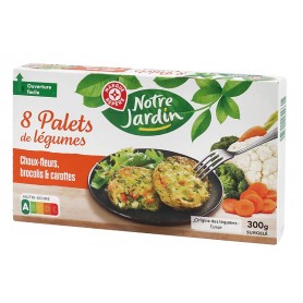 PALETS BROCOLIS/CAROTTES X8 300G