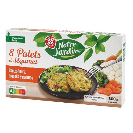 PALETS BROCOLIS/CAROTTES X8 300G