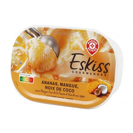 BAC GOURMAND ANANAS MANGUE COCO PASSION ESKISS 483,5G