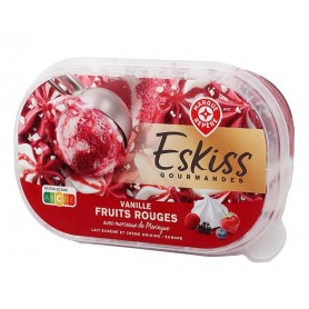 BAC GOURMAND VANILLE FRUITS ROUGES 500G ESKISS