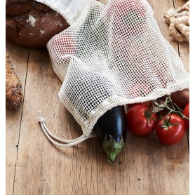 Filet Fruits Légumes Coton Bio Lot de 3