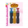 Vahiné Colorants alimentaires 18 ml (3 tubes de 6 ml)
