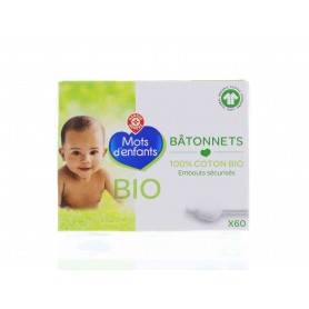 BATONNETS STOPPERS BEBE BIO X60(1066891)