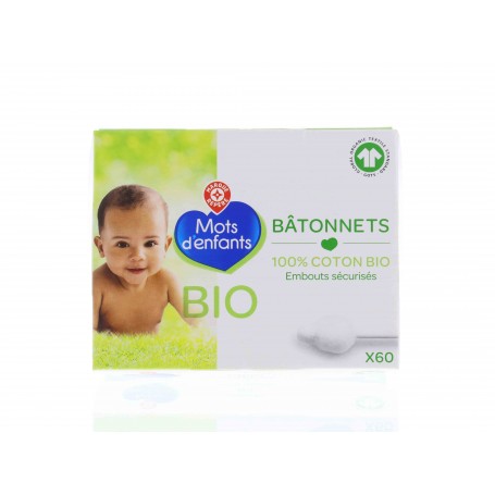 BATONNETS STOPPERS BEBE BIO X60(1066891)