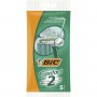 BIC Comfort 2 Rasoirs Jetables pour Homme - Pochette de 5