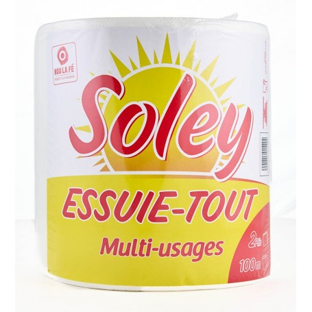 Essuie-tout multi-usages 2plis - SOLEY - 100m