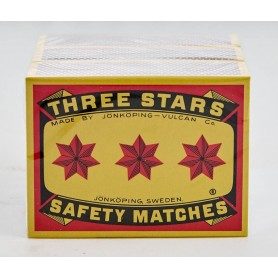 Boite d'allumettes - THREE STARS - x3
