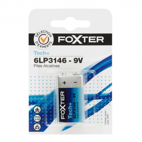 PILE ALCA 6LR61 X1 TECH+