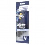 Gillette Blue3 Smooth Rasoirs Jetables X4, Pour Homme