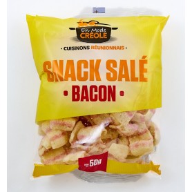 Snack salé bacon - EN MODE CREOLE - 50g