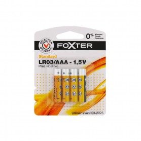 PILES ALCA LR03 X4 FOXTER