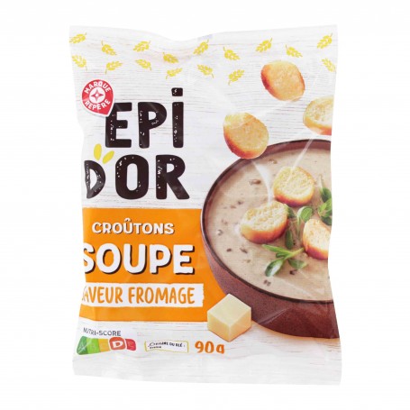 CROUTONS SOUPE FROMAGE 90G epid or
