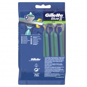 Gillette Blue II Plus Slalom Rasoirs Jetables Pour Homme x 10