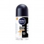 Déodorant Bille Homme Anti-transpirant Black  White NIVEA MEN le roll-on de 50ml