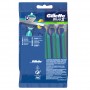 Gillette Blue II Plus Slalom Rasoirs Jetables Pour Homme x 10