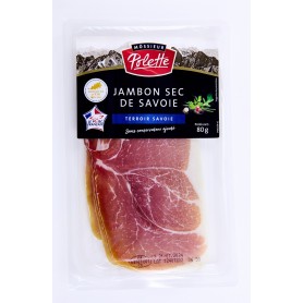 Jambon sec de Savoie - MOSSIEUR POLETTE - 80g
