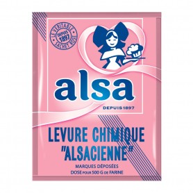 Levure Chimique Alsacienne Alsa 8 Sachets 88g