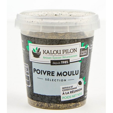 Poivre moulu - KALOU PILON - 50g