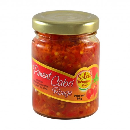 PATE DE PIMENT CABRI ROUGE 90G SOLEIL REUNION