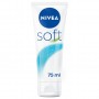 Crème Hydratante Fraîcheur Visage Corps Mains Soft NIVEA le tube de 75ml