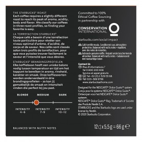 STARBUCKS by NESCAFE DOLCE GUSTO Espresso Colombia 66g