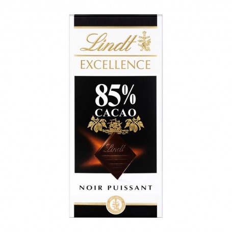Lindt Tablette de chocolat EXCELLENCE Noir 85% 100g