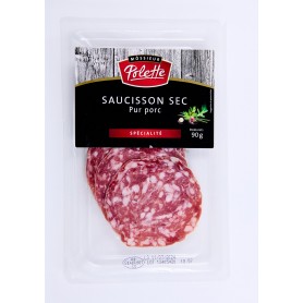 Saucisson sec pur porc - MOSSIEUR POLETTE - 90g