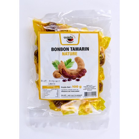 Bonbon tamarin nature - L'ASSIETTE ORIENTALE - 100g