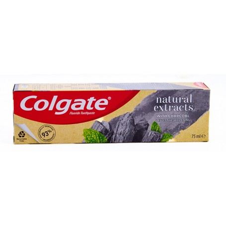 Dentifrice natural extracts charbon - Colgate -75ml