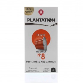 CAPS ALU ESPRESSO FORTE X10 52G(1060203)