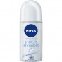 Déodorant Bille Anti-transpirant 48H Pure Invisible NIVEA le roll-on de 50ml