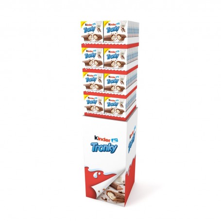 Biscuits Kinder Tronky fourrés chocolat au lait x5 90g