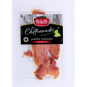 Chiffonnade de jambon Serrano - MOSSIEUR POLETTE - 120g