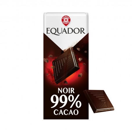CHOCO NOIR DEGUST 99%CACAO 80G EQUADOR