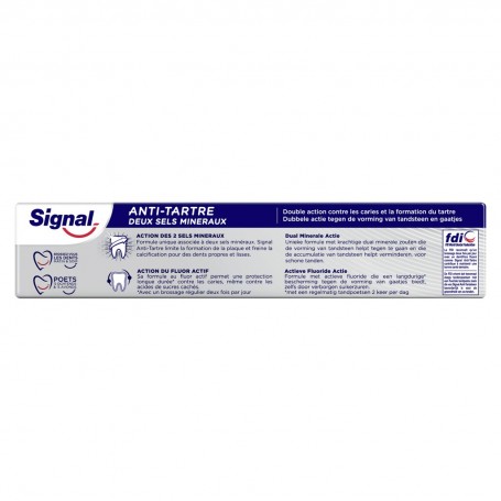 Signal Dentifrice Anti-Tartre 75ml