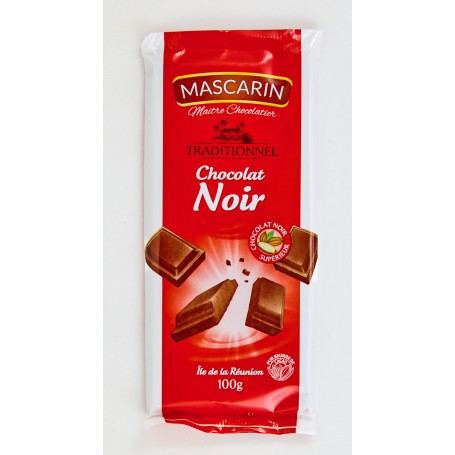 Chocolat noir - MASCARIN - 100g