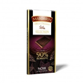 MASCARIN TABLETTE GRAND FORMAT CHOCOLAT NOIR 90% 100G